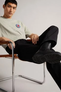 Ted Baker Monans White Short Sleeve Graphic T-Shirt -TED BAKER Sales Store unnamed file 2084