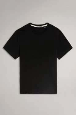Ted Baker Hawking Black Plain T-Shirt 14 Ted Baker Hawking Black Plain T-Shirt -TED BAKER Sales Store unnamed file 2092