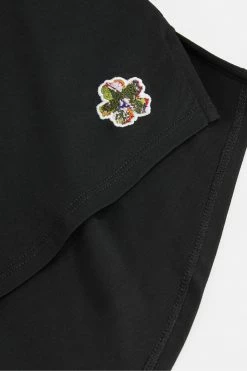 Ted Baker Black Lovage Easy Fit V-Neck T-Shirt -TED BAKER Sales Store unnamed file 2113