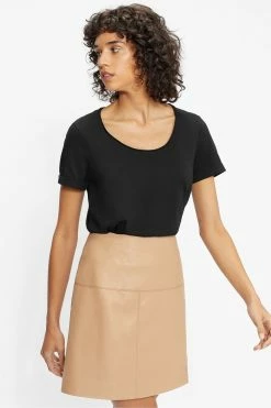 Ted Baker Black Miarna V-Neck Easy Fit T-Shirt