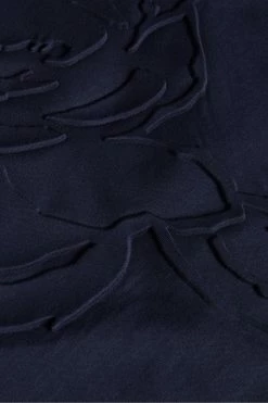 Ted Baker Blue Sandyz Dk Debossed Flower T-Shirt -TED BAKER Sales Store unnamed file 2152