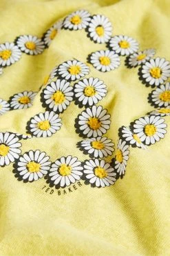 Ted Baker Heljaa Yellow Daisy T-Shirt -TED BAKER Sales Store unnamed file 2158