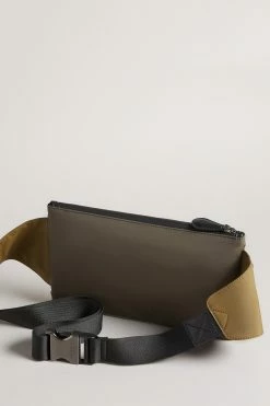 Ted Baker Feddy Khaki Green Colourblock Bumbag 10 Ted Baker Feddy Khaki Green Colourblock Bumbag -TED BAKER Sales Store unnamed file 216