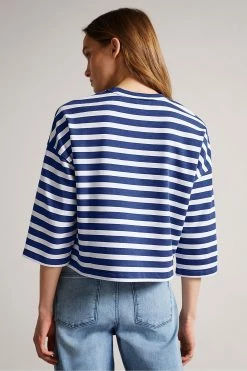 Ted Baker Mmorra Blue Stripe Top -TED BAKER Sales Store unnamed file 2161