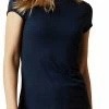 Ted Baker Blue Calmin Fitted T-Shirt -TED BAKER Sales Store unnamed file 2186