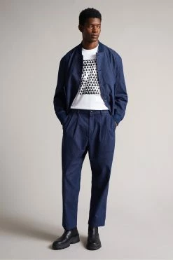 Ted Baker Black Snowhil Short Sleeve Heavy Weight Relaxed Fit Graphic T-Shirt -TED BAKER Sales Store unnamed file 2195