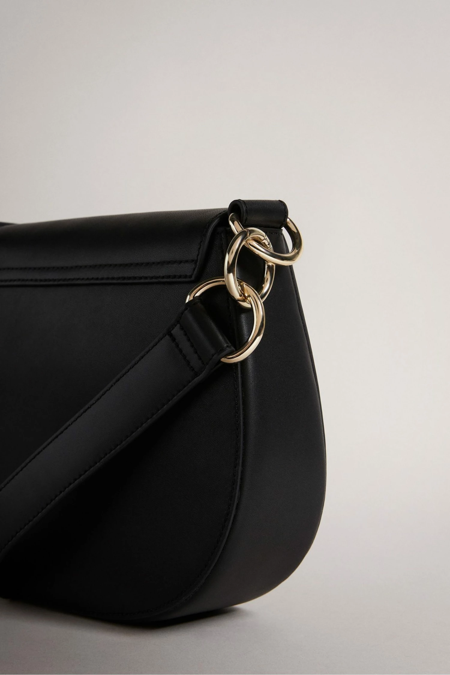 Ted Baker Black Darcell Branded Webbing Satchel Cross Body Bag 5 Ted Baker Black Darcell Branded Webbing Satchel Cross Body Bag - Image 3