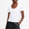 Ted Baker White Miarna V-Neck Easy Fit T-Shirt -TED BAKER Sales Store unnamed file 2224