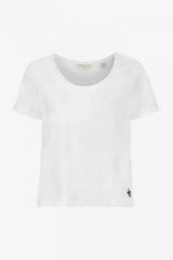 Ted Baker White Miarna V-Neck Easy Fit T-Shirt -TED BAKER Sales Store unnamed file 2229