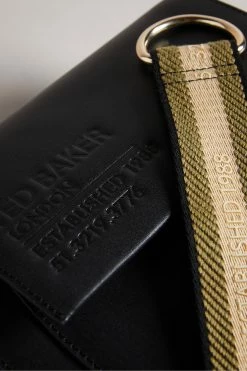 Ted Baker Black Darcell Branded Webbing Satchel Cross Body Bag 10 Ted Baker Black Darcell Branded Webbing Satchel Cross Body Bag -TED BAKER Sales Store unnamed file 223