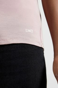 Ted Baker Pink Calmin Fitted T-Shirt -TED BAKER Sales Store unnamed file 2234