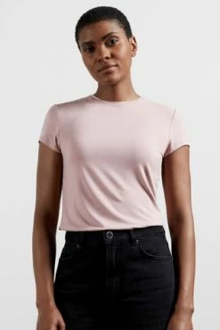 Ted Baker Pink Calmin Fitted T-Shirt -TED BAKER Sales Store unnamed file 2235