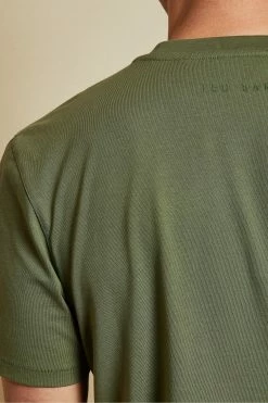 Ted Baker Green Overty Relaxed Fit T-Shirt -TED BAKER Sales Store unnamed file 2239