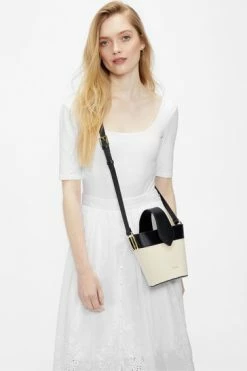 Ted Baker White Hayyzel Square Neck Body T-Shirt -TED BAKER Sales Store unnamed file 2261