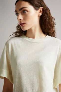 Ted Baker Cream Jersey T-Shirt 11 Ted Baker Cream Jersey T-Shirt -TED BAKER Sales Store unnamed file 2307