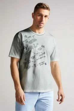Ted Baker Nude Parbrk Mib Rave Doodle T-Shirt 11 Ted Baker Nude Parbrk Mib Rave Doodle T-Shirt -TED BAKER Sales Store unnamed file 2326