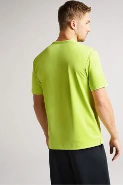 Ted Baker Roding Lime Green Short Sleeve Active Quick Dry T-Shirt -TED BAKER Sales Store unnamed file 2328