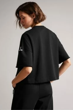 Ted Baker Debrie Black Raw Cut Active Top -TED BAKER Sales Store unnamed file 2334