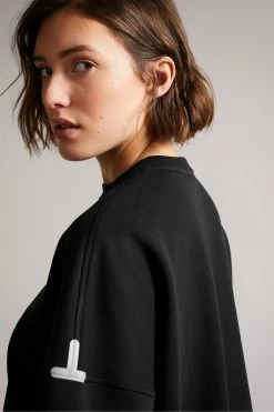 Ted Baker Debrie Black Raw Cut Active Top -TED BAKER Sales Store unnamed file 2336