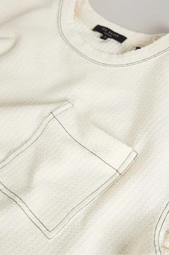 Ted Baker Artizan Ecru Cream Short Sleeve Textured T-Shirt 12 Ted Baker Artizan Ecru Cream Short Sleeve Textured T-Shirt -TED BAKER Sales Store unnamed file 2354
