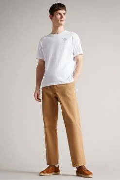 Ted Baker Coniger White Graphic T-Shirt -TED BAKER Sales Store unnamed file 2364