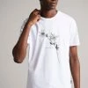Ted Baker White Wishaw Short Sleeve Graphic T-Shirt -TED BAKER Sales Store unnamed file 2380