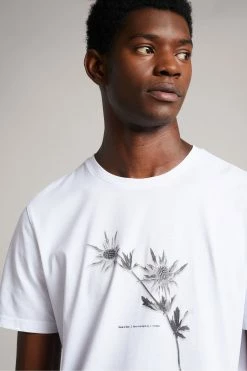 Ted Baker White Wishaw Short Sleeve Graphic T-Shirt -TED BAKER Sales Store unnamed file 2383