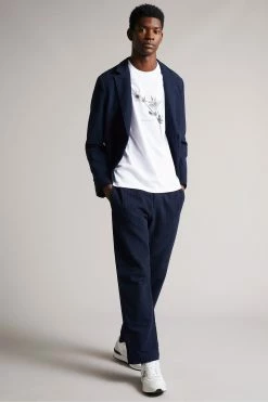 Ted Baker White Wishaw Short Sleeve Graphic T-Shirt -TED BAKER Sales Store unnamed file 2384