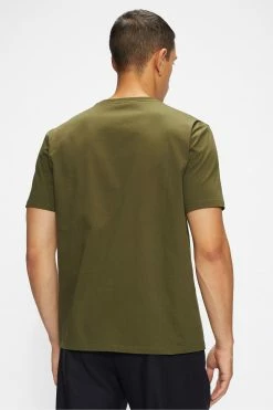 Ted Baker Green Halfpnt Short Sleeve Graphic T-Shirt -TED BAKER Sales Store unnamed file 2387