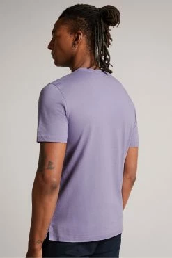 Ted Baker Mens Purple Oxford Short Sleeve T-Shirt -TED BAKER Sales Store unnamed file 2393