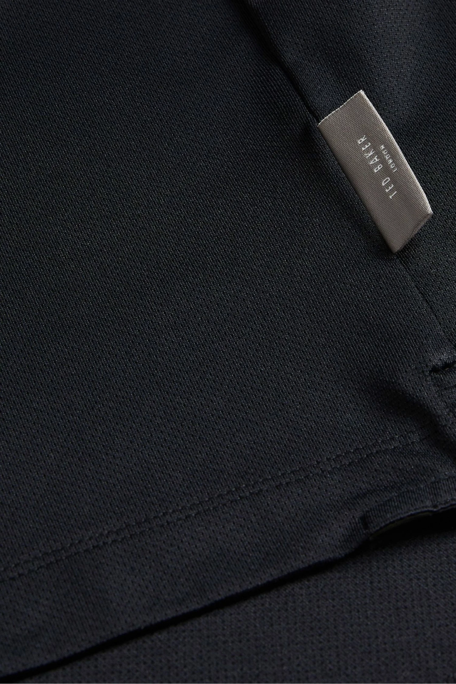 Ted Baker Black Active Relaxed Quick Dry T-Shirt 8 Ted Baker Black Active Relaxed Quick Dry T-Shirt - Image 6