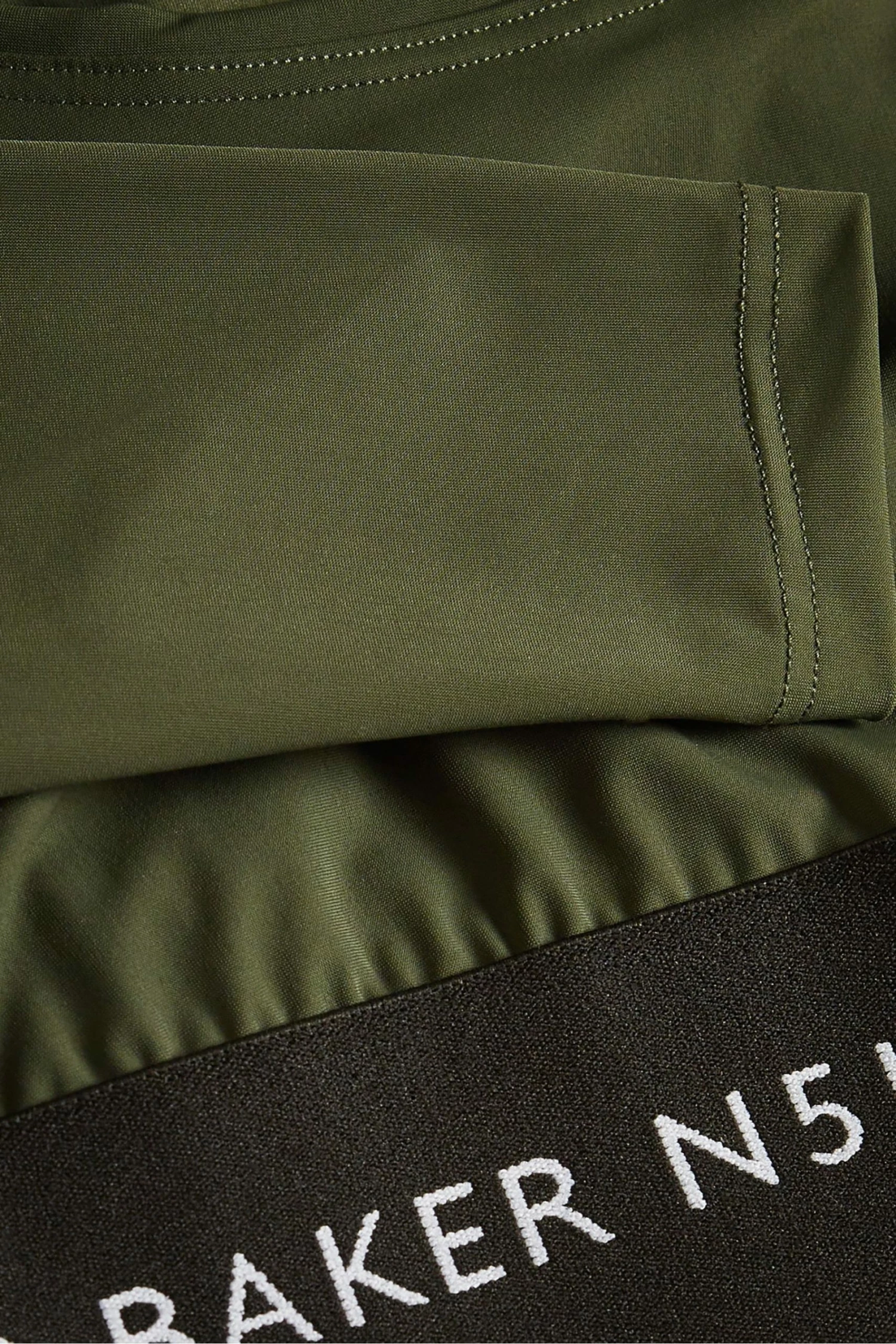 Ted Baker Acamarr Dark Green Long Sleeve Skinny Scoop Neck Top 7 Ted Baker Acamarr Dark Green Long Sleeve Skinny Scoop Neck Top - Image 5