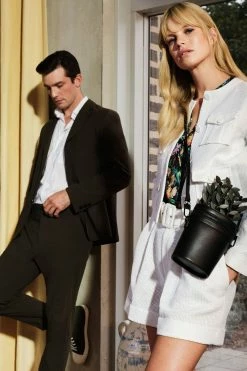 Ted Baker White Alera Cropped Boxy Jacket With Cargo Styling -TED BAKER Sales Store unnamed file 2514