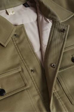 Ted Baker Pl-Green Roster Cavalry Twill Wadded Jacket -TED BAKER Sales Store unnamed file 2555