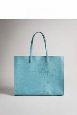 Ted Baker Blue Luelcon Ew Debossed Floral Icon Bag 7 Ted Baker Blue Luelcon Ew Debossed Floral Icon Bag -TED BAKER Sales Store unnamed file 256