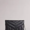 Ted Baker Black Leather Puffer Quilted Cross-Body Bag -TED BAKER Sales Store unnamed file 257