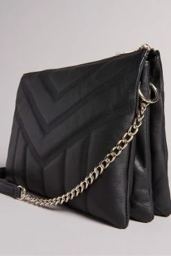 Ted Baker Black Leather Puffer Quilted Cross-Body Bag 8 Ted Baker Black Leather Puffer Quilted Cross-Body Bag -TED BAKER Sales Store unnamed file 258