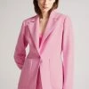 Ted Baker Aleksi Pink Blazer With Notched Lapel -TED BAKER Sales Store unnamed file 2586