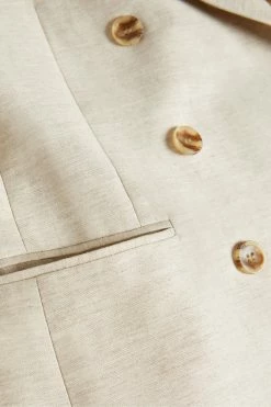 Ted Baker Darlon Ivory Relaxed Oversized Peak Lapel Blazer -TED BAKER Sales Store unnamed file 2602