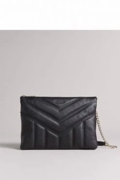 Ted Baker Black Leather Puffer Quilted Cross-Body Bag 11 Ted Baker Black Leather Puffer Quilted Cross-Body Bag -TED BAKER Sales Store unnamed file 261
