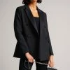 Ted Baker Black Blayce Double Breasted Peaked Lapel Blazer -TED BAKER Sales Store unnamed file 2629