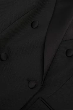 Ted Baker Black Blayce Double Breasted Peaked Lapel Blazer -TED BAKER Sales Store unnamed file 2633