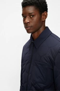 Ted Baker Blue Schuss Reversible Quilted Jacket -TED BAKER Sales Store unnamed file 2662