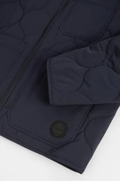 Ted Baker Blue Schuss Reversible Quilted Jacket -TED BAKER Sales Store unnamed file 2663
