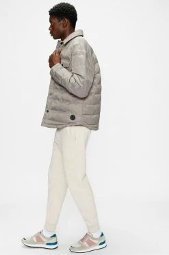 Ted Baker Mens Grey Velosty Quilted Overshirt 10 Ted Baker Mens Grey Velosty Quilted Overshirt -TED BAKER Sales Store unnamed file 2689