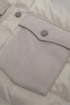 Ted Baker Mens Grey Velosty Quilted Overshirt 12 Ted Baker Mens Grey Velosty Quilted Overshirt -TED BAKER Sales Store unnamed file 2691