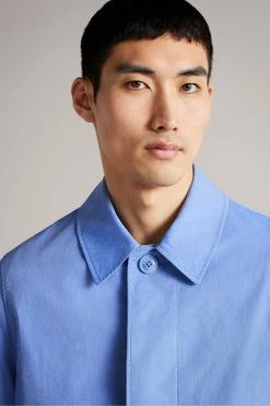 Ted Baker Ordie Blue Shot Cotton Mac 11 Ted Baker Ordie Blue Shot Cotton Mac -TED BAKER Sales Store unnamed file 2787