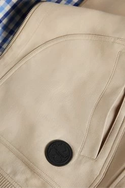 Ted Baker Scotby Ecru Cream Reversible Harrington Jacket -TED BAKER Sales Store unnamed file 2804