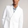 Ted Baker Ithon White Ottoman Double Breasted Blazer -TED BAKER Sales Store unnamed file 2819