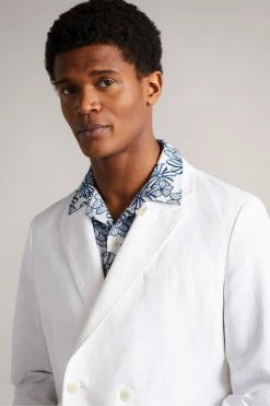 Ted Baker Ithon White Ottoman Double Breasted Blazer 11 Ted Baker Ithon White Ottoman Double Breasted Blazer -TED BAKER Sales Store unnamed file 2822